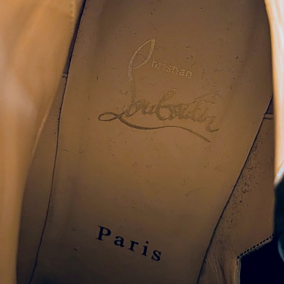 CHRISTIAN LOUBOUTIN adox heeled ankle boots 38.5 - Picture 10 of 10